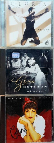 Gloria Stefan 3 Cd's Mi Tierra, Destiny Y Greatest Hits 