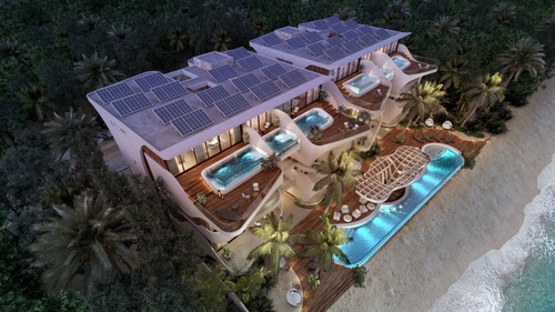 Departamento, Acceso A La Playa, Alberca Frente Al Mar, Pool