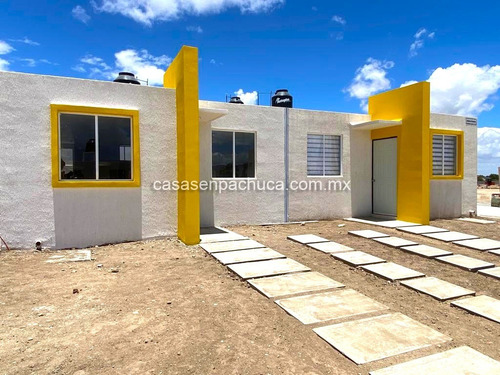 Imagen 13 de 14 de Casas Nuevas 110 Metros 2 Recámaras Con Posibilidad De Crecer En Venta En Pachuca Con Crédito Infonavit