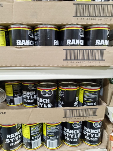 Pack De 2 Latas De Frijoles Ranch Style 425g C/u Mayoreo