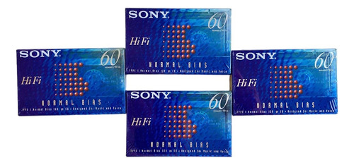 Casette Sony Audio Hifi Series 60min Type I Alto Desempeño