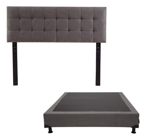 Cabecera + Box Individual Dicasa Catania Gris