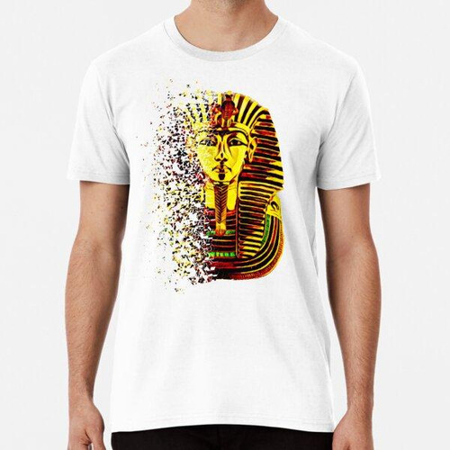 Remera Rey Tut Shattered Gold Big Tutankhamun Camiseta De Di