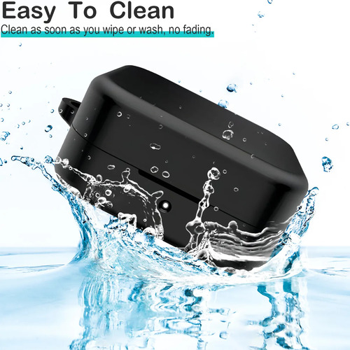 USTIYA Funda Para Cmf By Nothing Cmf Buds Case Protector Silicon Carcasa Color Negro Cover