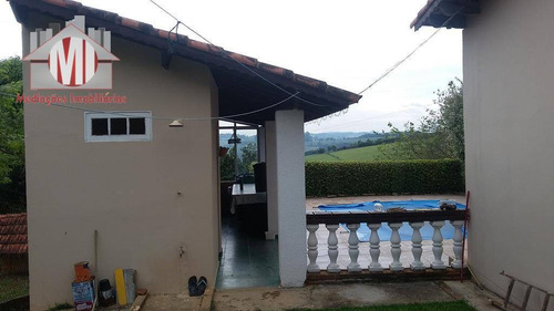 Imagem 9 de 30 de Linda Chácara Com 3 Dormitórios, Piscina, Área Gourmet, Piscina, Pomar, Ótima Localização, À Venda, 2000 M² Por R$ 450.000 Em Pinhalzinho/sp - Ch0341
