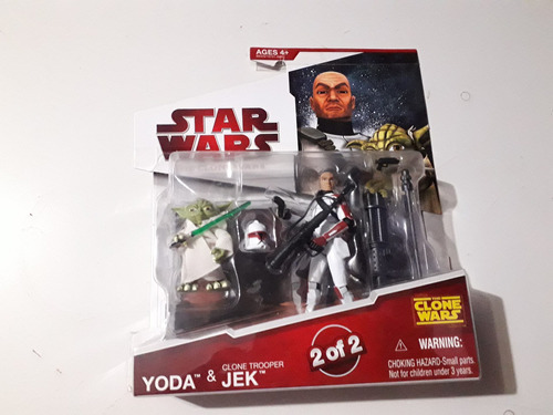 Yoda Y Clon Trooper Jek Clone Wars Star Wars 