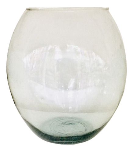 Florero De Vidrio Ovalado Huevo No.6 ( Caja 24 Piezas)