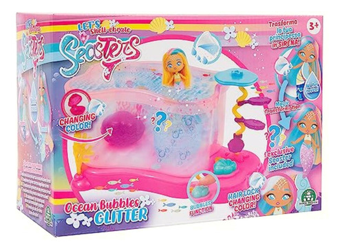 Seasters -acuario De Burbujas Magicas Glitter W2