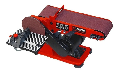 Imagen 1 de 1 de Lijadora de banda, de disco y de banco Kommberg KB-LBD150 375W 220V