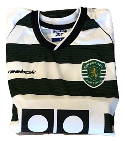 Camiseta Sporting Lisboa 2001/02 Titular Cristiano Ronaldo