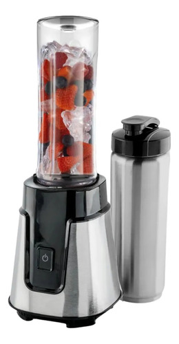 Licuadora Deportiva Con 2 Botellas De 600ml Cuchillas Acero Inoxidable Jugos Frutas Licuados