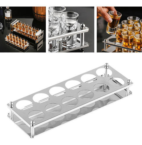 Shots Glass Cup Stand Desktop Drinkware Wine Cup Rack Tipo C