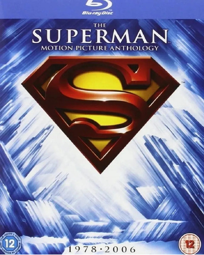 Box Blu Ray Superman Anthology - Deluxe 08 Discos