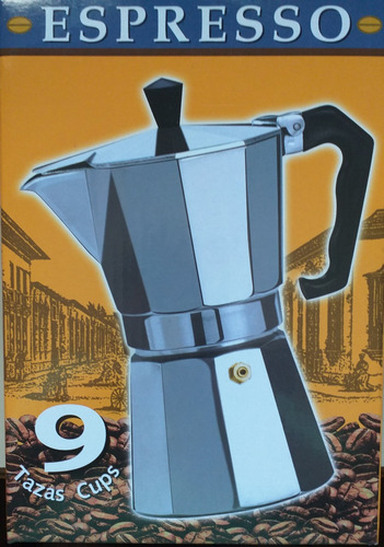 Imagen 2 de 5 de Cafetera Greca Express 9 Tazas Original Super Precio