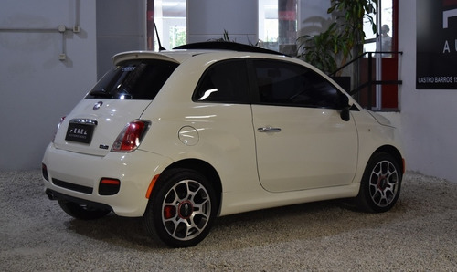 Fiat 500 1.4 16v Sport Nafta 2013 Color Blanco Imperdible!!