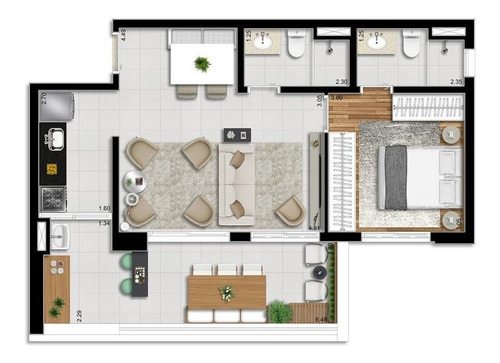 Imagem 11 de 13 de Apartamento À Venda No Bairro Aclimação - São Paulo/sp - O-1552-5844