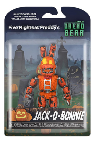 Boneco Articulado Jack - O - Bonnie Figure 12,5 Cm - Fnaf
