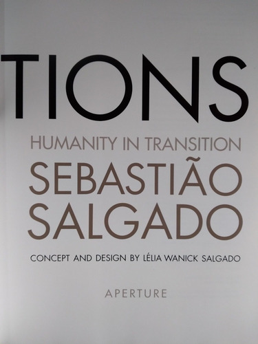Migrations 2000 Sebastiao Salgado Fotografía Brasileña (Usado)