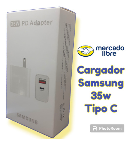 Cargador Para Samsung Doble Puerto Usb Carga Rapida Tipo C 