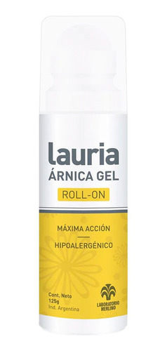 Lauria Árnica Gel Roll-on Máxima Acción Dolor Muscular 125g