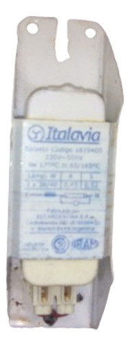Reactancia Balasto