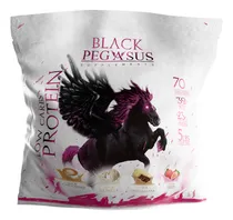 Comprar Proteína Isolate Low Carbs Adicionada Con Colágeno, Enzimas Digestivas, Bcaas, Creatina, Ácido Hialurónico Y Biotina Black Pegasus 2.2kg Bolsa 70 Servicios Isowoman Sabor Choco-banana