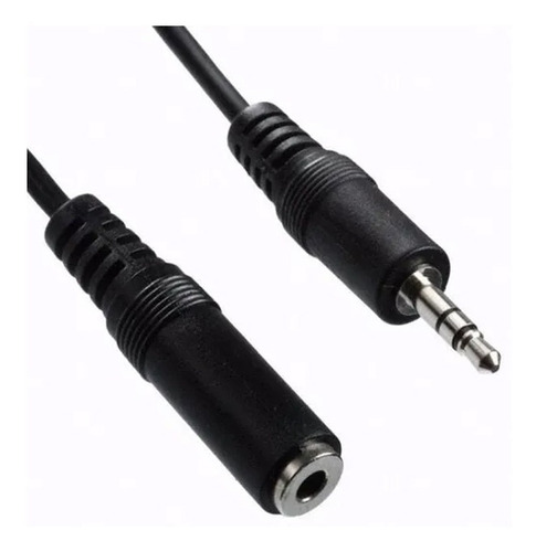 Cable Auxiliar Alargue 3.5mm Miniplug Macho Hembra 2 Metros 