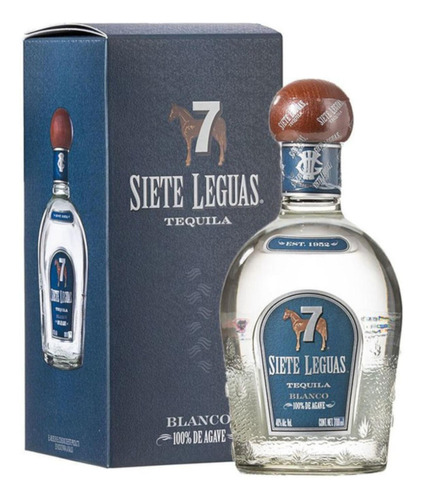 Pack De 4 Tequila 7 Leguas Blanco 750 Ml
