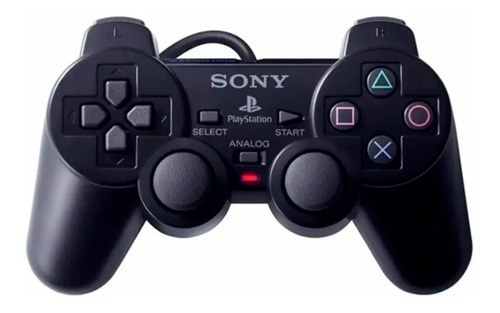 Joystick Sony Playstation Dualshock 2 Black (Reacondicionado)