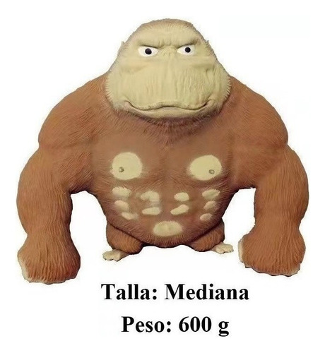 A Juguetes Antiestrés En Tiktok, Squishy Gorila, Mediana,