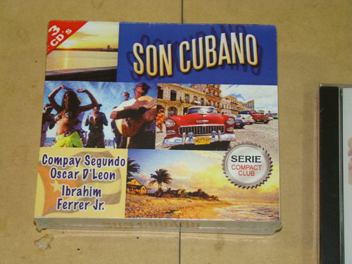 Son Cubano Compay Segundo Oscar D´leon Cd Triple Nuevo Kk 