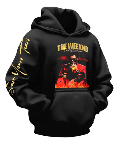 Buzo Hoddie Capota Unisex The Weekend Save Your Tears