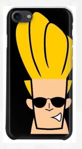 Funda Para Celular Johnny Bravo Cartoon Caricatura Retro *