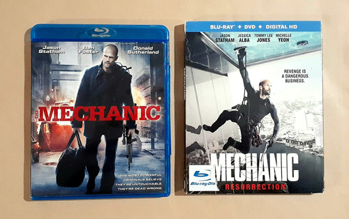 El Mecánico + Especialista Resurrecci Blu-ray + Dvd Original