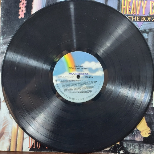 Vinil Lp Heavy D E The Boyz Big Tyme