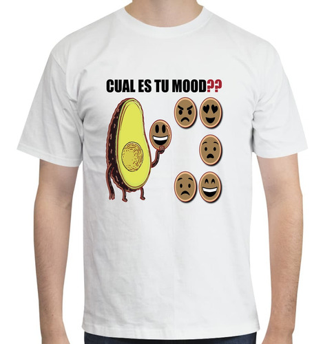 Playera Moda Aguacate Emoji - Unisex - Avocado Mood