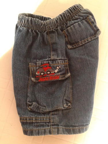 Short De Jean Azul Talle 3