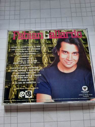 Fabian Gallardo - La Calle De La Salvación. Cd