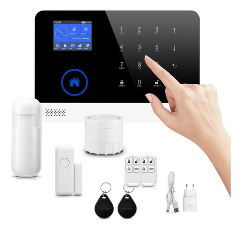 Sistema De Alarme Wifi Gsm 433mhz Wifi Tuya Home Security Al