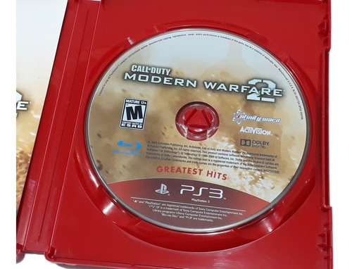 Call Of Duty: Modern Warfare 2 Para Ps3, Checalo!! (Usado)
