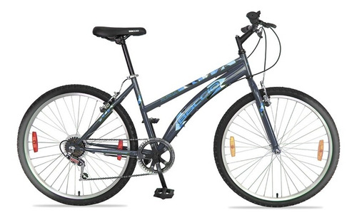 Bicicleta Baccio Alpina Lady Rodado 26 Motaña Gris Tq 6 Vel