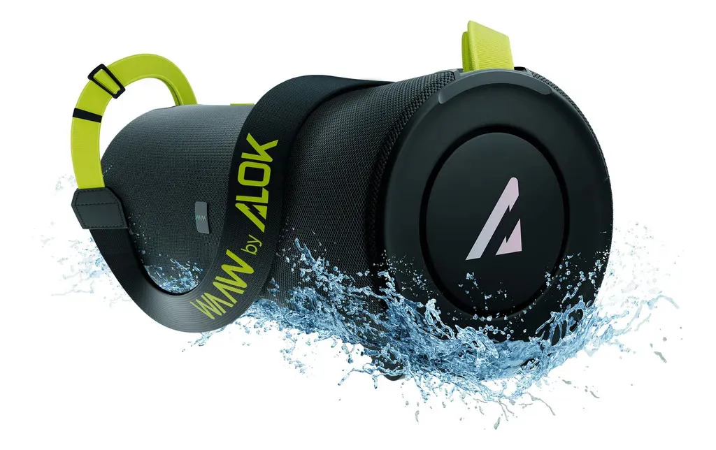 Caixa De Som Bluetooth Waaw By Alok Boom 100sb 40w 20h Ipx7…