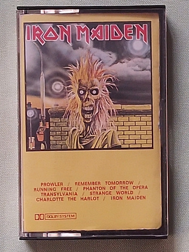 Fita K7 Iron Maiden - Iron Maiden 1980 (Usado)