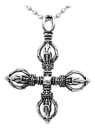 Hefu 2 Piezas De Acero Inoxidable Tibetano Dorje Vajra
