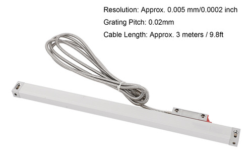 Encoder De Escala Lineal, Sensor De Regla De Rejilla De 5 M