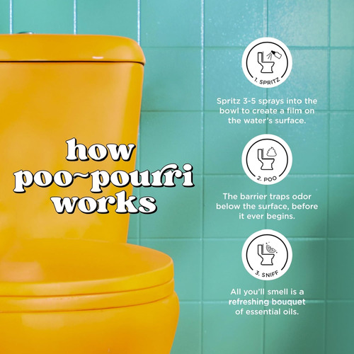 Poo-pourri Spray Para Inodoro Antes De Ir, Cítrico 8 Oz