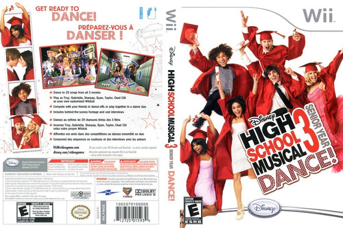 Juegos Nintendo Wii Originales High School Musical Dance! 3