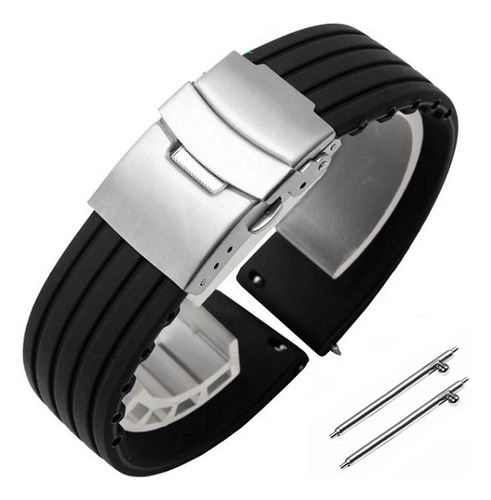 Pulseira Deployant Compatível Com Garmin 255s Music 41mm