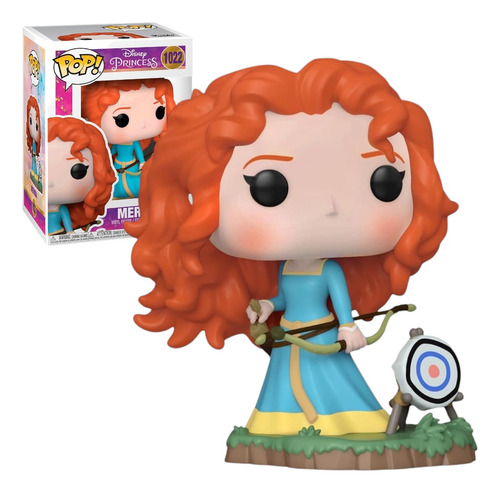 Funko Pop Merida Valiente Disney 1022 Princesa Arco Princess