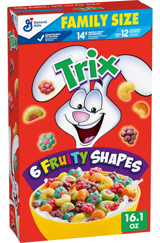 Trix Fruity Cereal Crujiente Con Sabor A Frutas